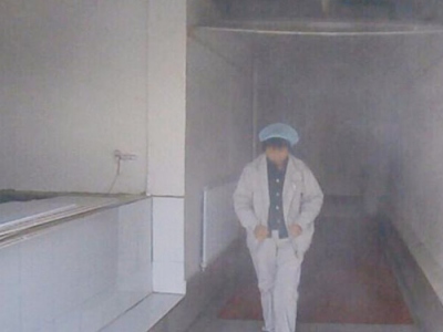 人员消毒通道