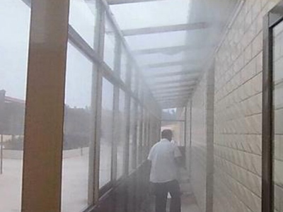 超声波人员消毒通道