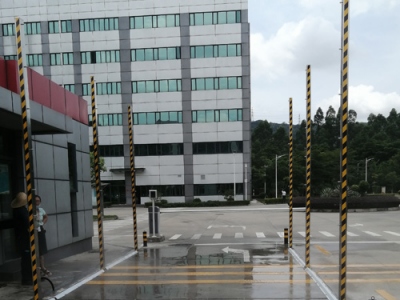 全球最大饲料用香精公司乐达汽车消毒通道安装现场
