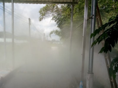 华农温氏鹤山汽车消毒通道消毒案例